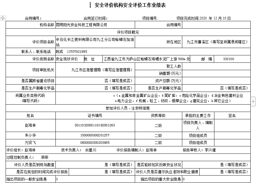 中石化长江燃料有限公司九江分公司蛤蟆石加油站