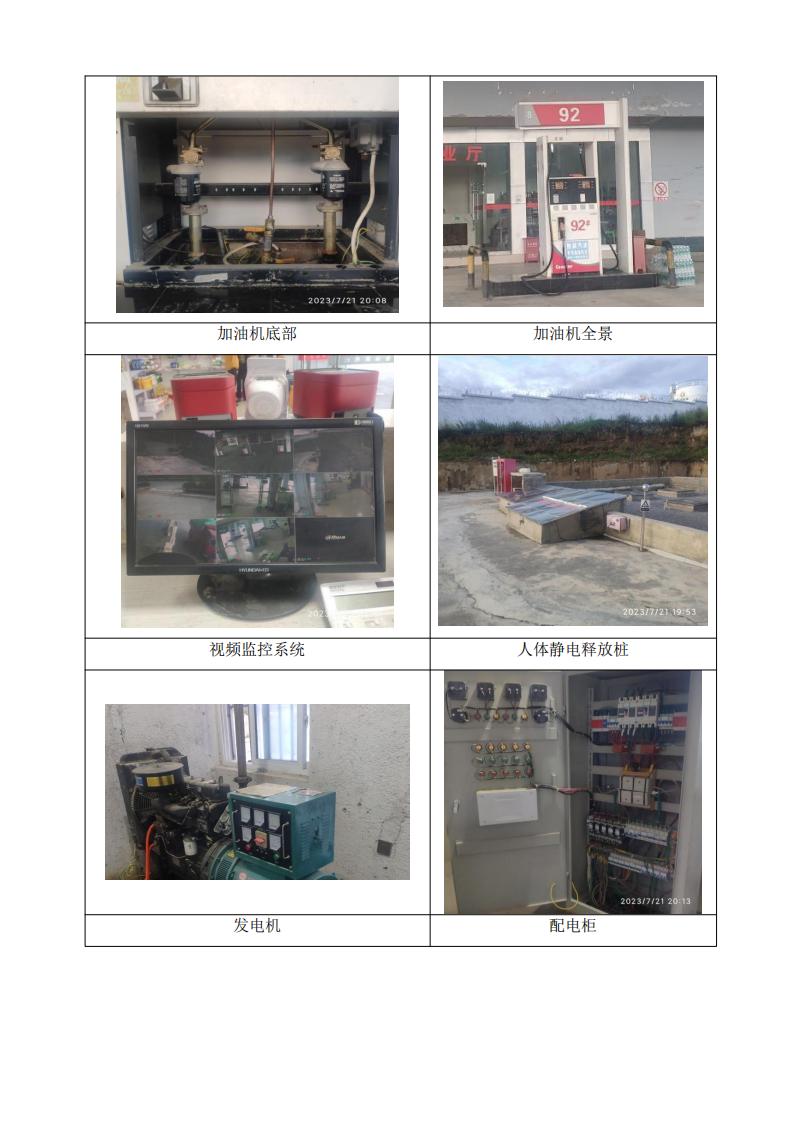 香格里拉迎宾加油站安全现状评价报告基本信息公开表